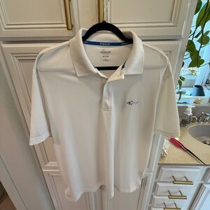 Large White Men’s Polo